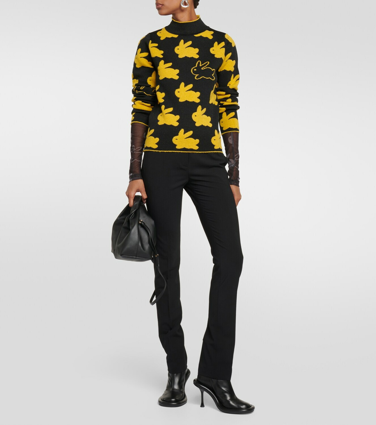 JW Anderson Jacquard turtleneck sweater JW Anderson