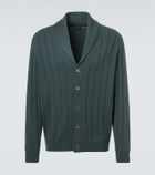 Kiton Rib-knitted cashmere cardigan
