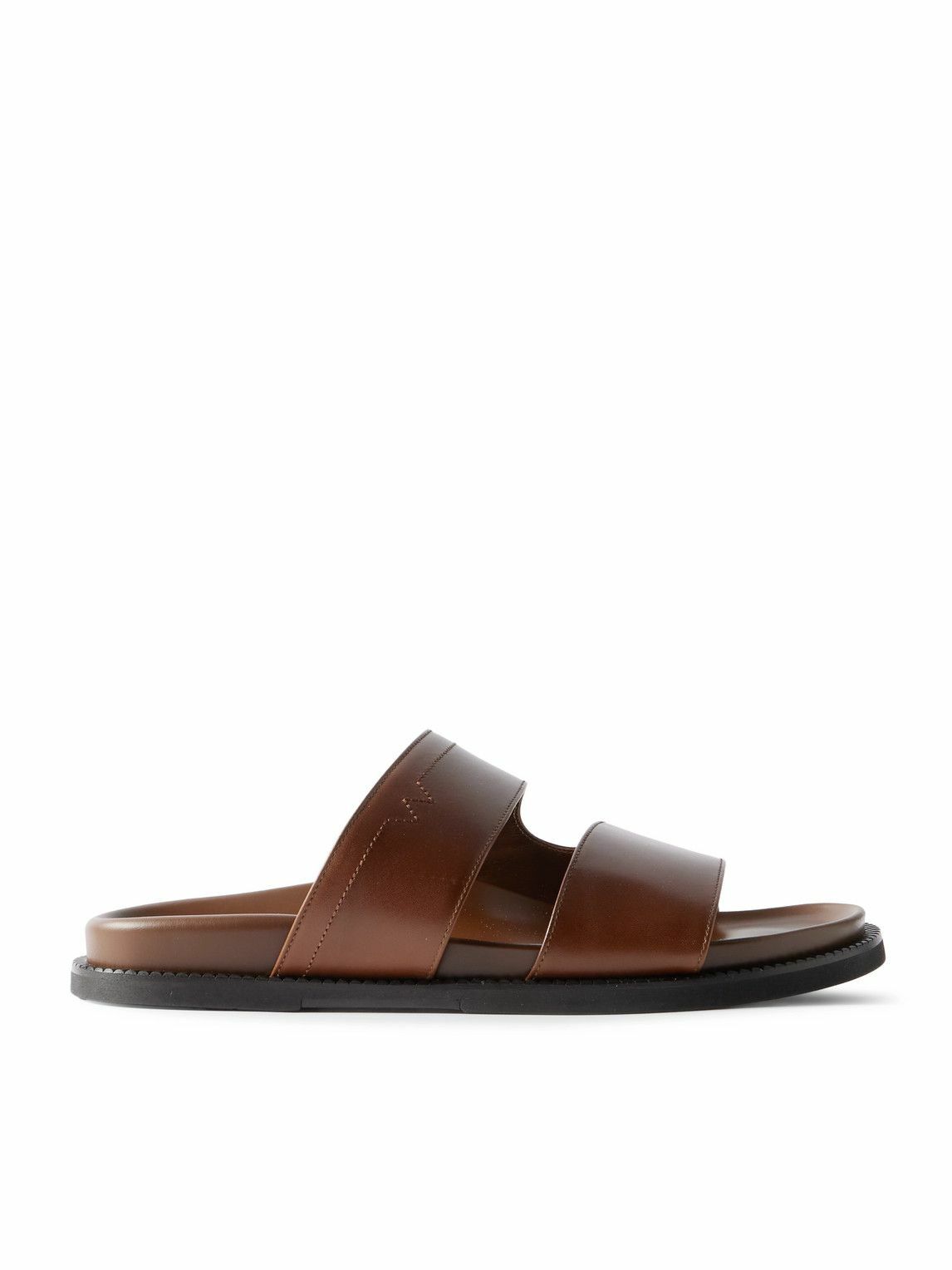 J.M. Weston - Leather Sandals - Brown
