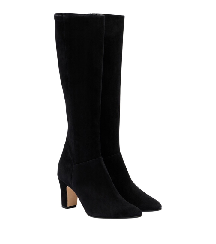 Photo: Manolo Blahnik Pitana suede knee-high boots