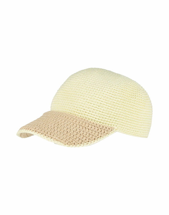 Photo: Agnona Womens Hat Pastel in Yellow