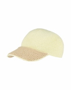 Agnona Womens Hat Pastel in Yellow