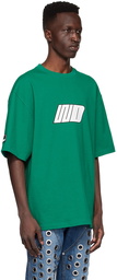 We11done Green Cotton T-Shirt