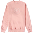 Sporty & Rich SRHWC Crew Sweat in Rose/White