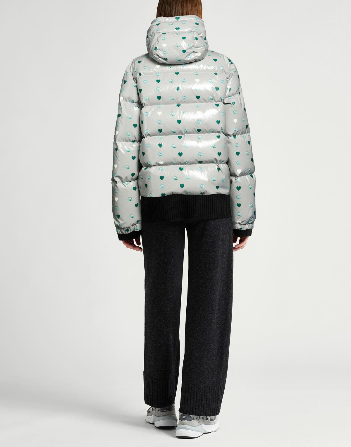 Khrisjoy Womens Puffer in Grey