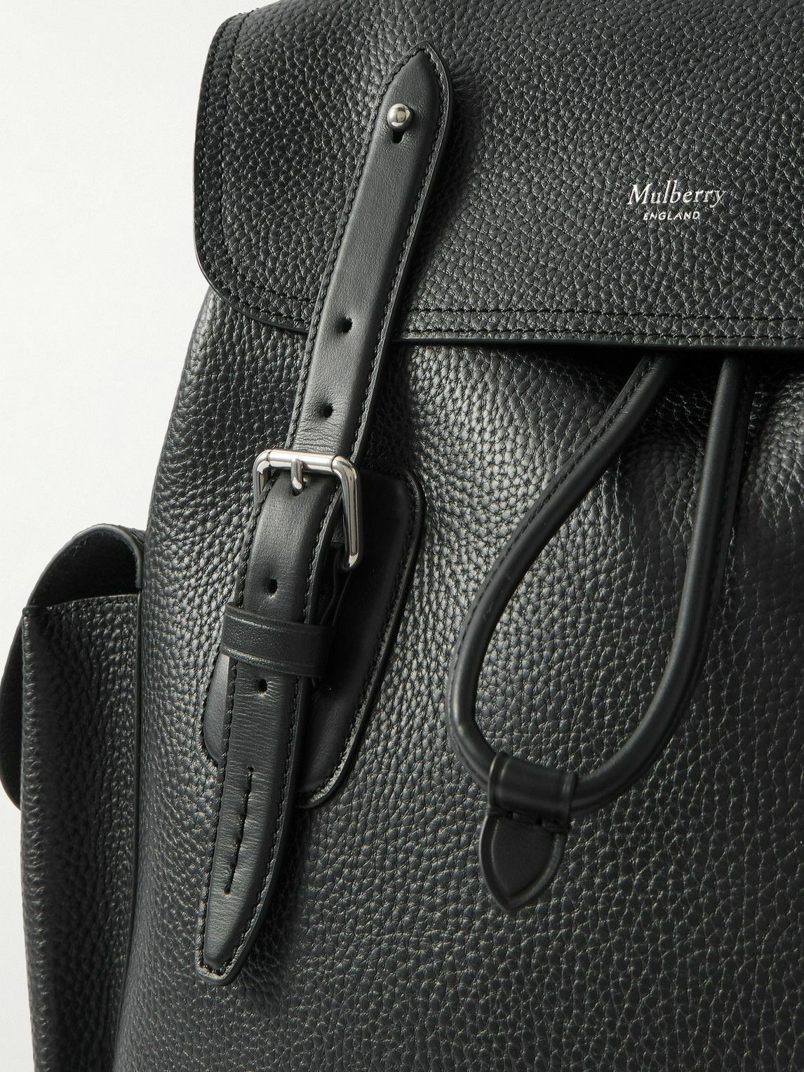 Mulberry - Heritage Pebble-Grain Leather Backpack