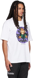AAPE by A Bathing Ape White 'AAPER ALFA' T-Shirt