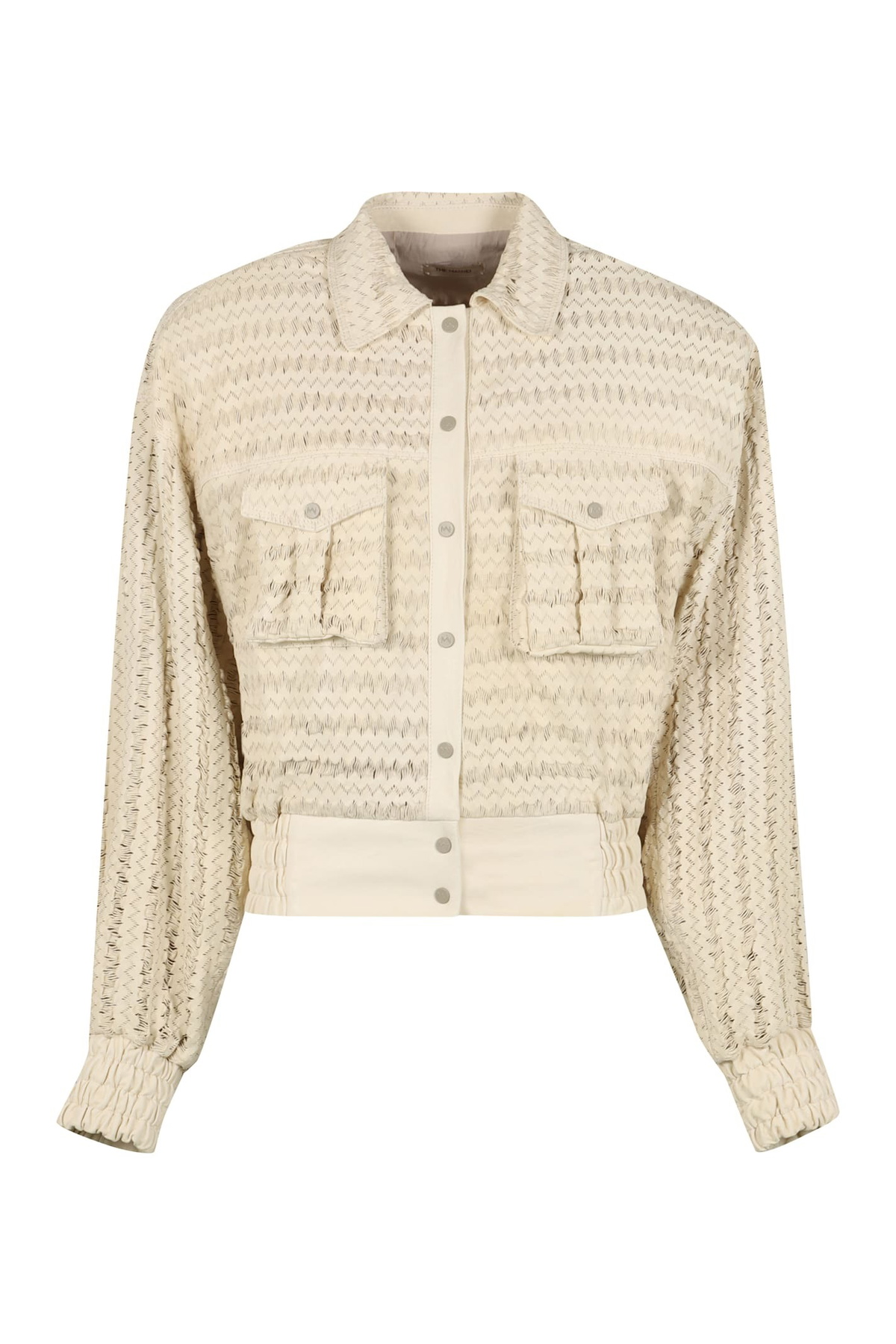 The Mannei Nice Leather Bomber Jacket