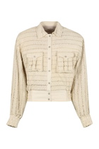 The Mannei Nice Leather Bomber Jacket