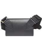 Versace Men's Medusa Head Belt Bag in Black/Gold