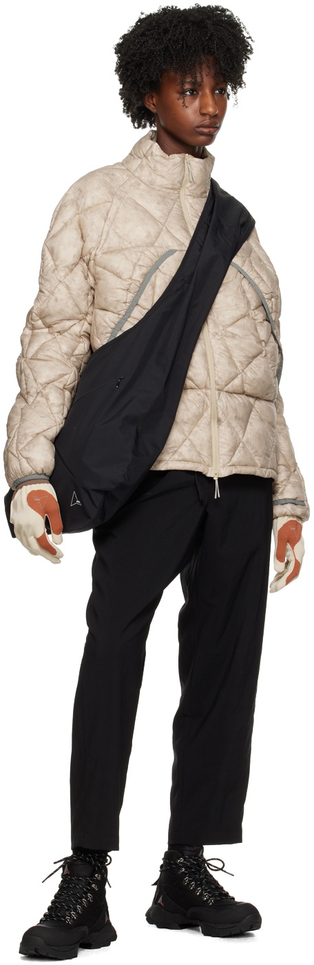 ROA Beige Quilted Down Jacket ROA