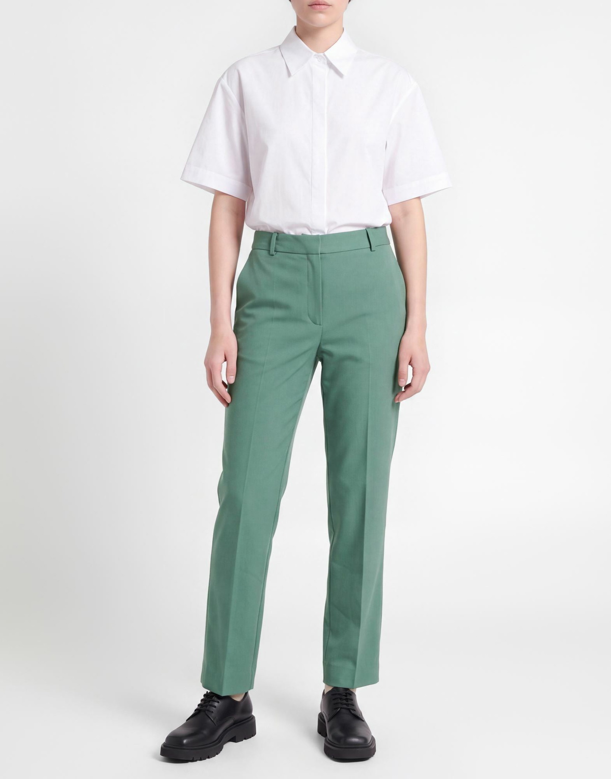 Maje Womens Pants in Sage green
