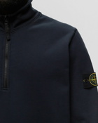 Stone Island Sweat Shirt Blue - Mens - Half Zips