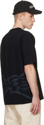 AAPE by A Bathing Ape Black 'AAPE' Theme Main T-shirt