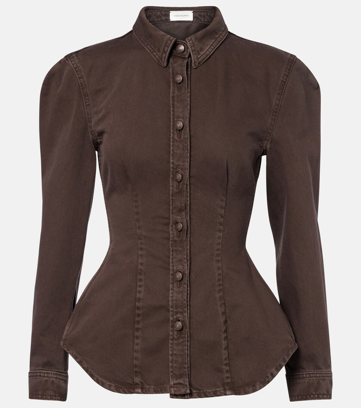 Magda Butrym Peplum denim jacket