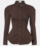 Magda Butrym Peplum denim jacket