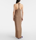 Tom Ford Racerback jersey maxi dress