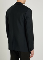 Jil Sander Wool Blazer Dark Blue