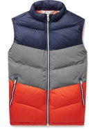 Peter Millar - Après Ski Colour-Block Quilted Shell Gilet - Blue