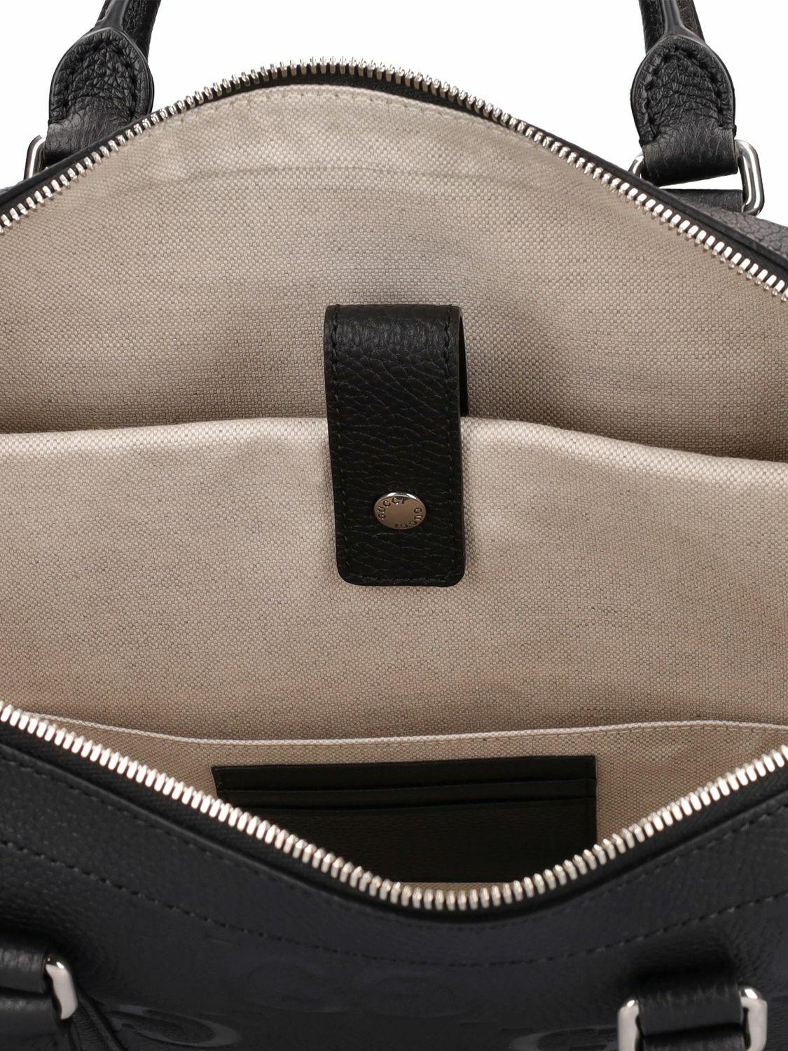 GUCCI - Gg Jumbo Leather Work Bag Gucci