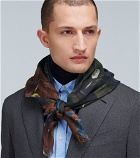 Dries Van Noten - Floral printed scarf