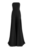 Odd Muse Ultimate Muse Strapless Twill Maxi Dress Black