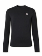 DISTRICT VISION - Logo-Print Jersey T-Shirt - Black
