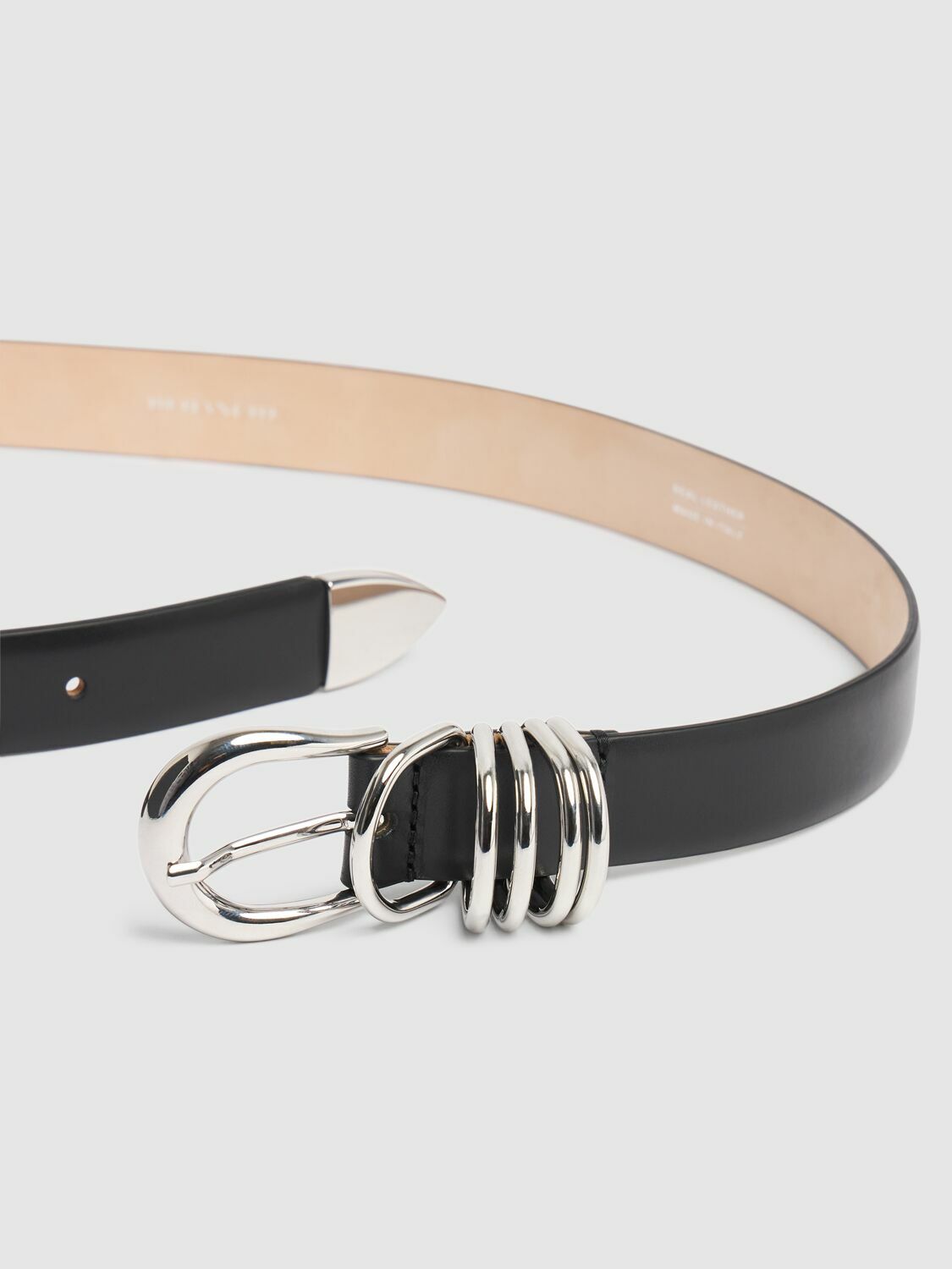 DÉHANCHE Hollyhock Leather Belt Déhanche