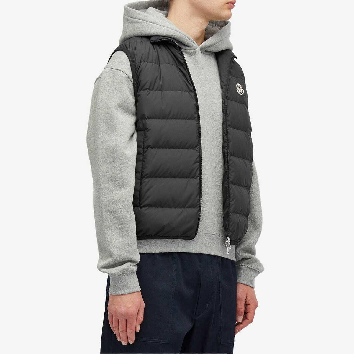 Moncler Men's Contrin Vest in Black Moncler