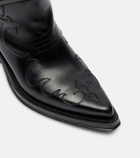 Gabriela Hearst Capitana leather cowboy boots