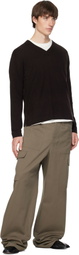 LISA YANG Brown Clayton Sweater