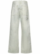 OBJECTS IV LIFE - 27cm Patina Wide Cotton Denim Jeans
