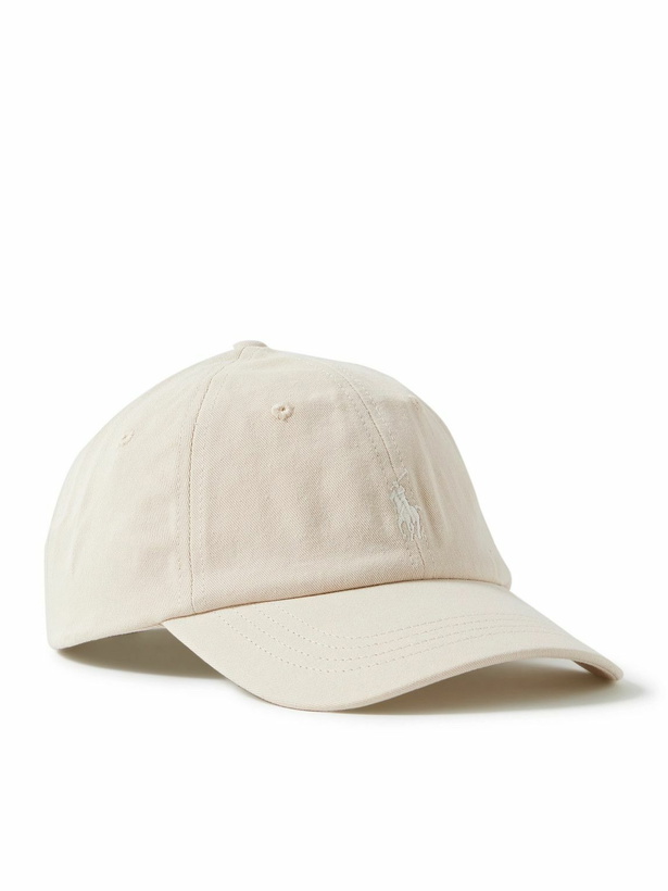 Photo: Polo Ralph Lauren - Logo-Embroidered Cotton-Twill Baseball Cap