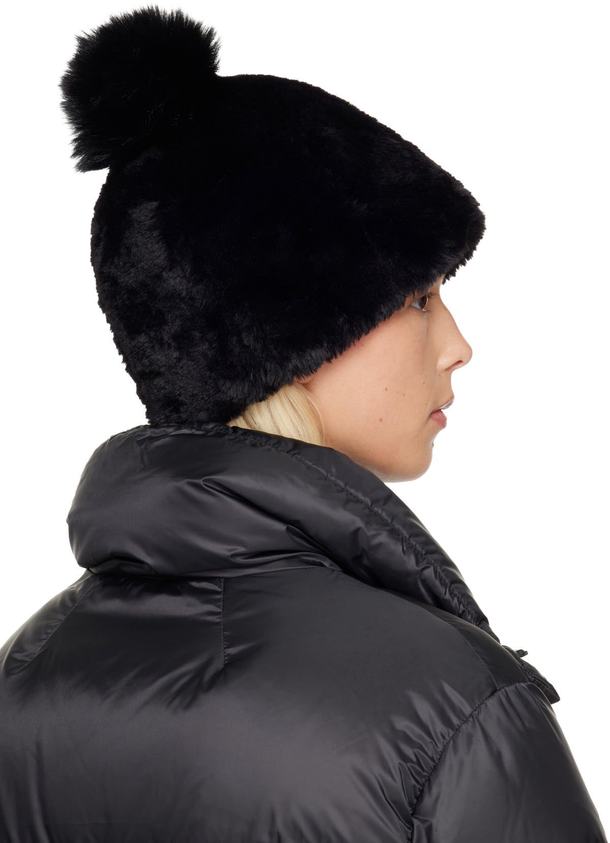 Max Mara Black Casta Beanie