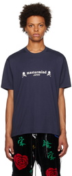 mastermind JAPAN Navy Printed T-Shirt