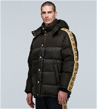 Gucci - GG jacquard nylon padded coat