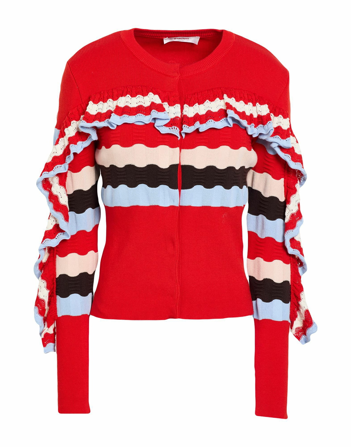 Jucca Womens Cardigan in Red