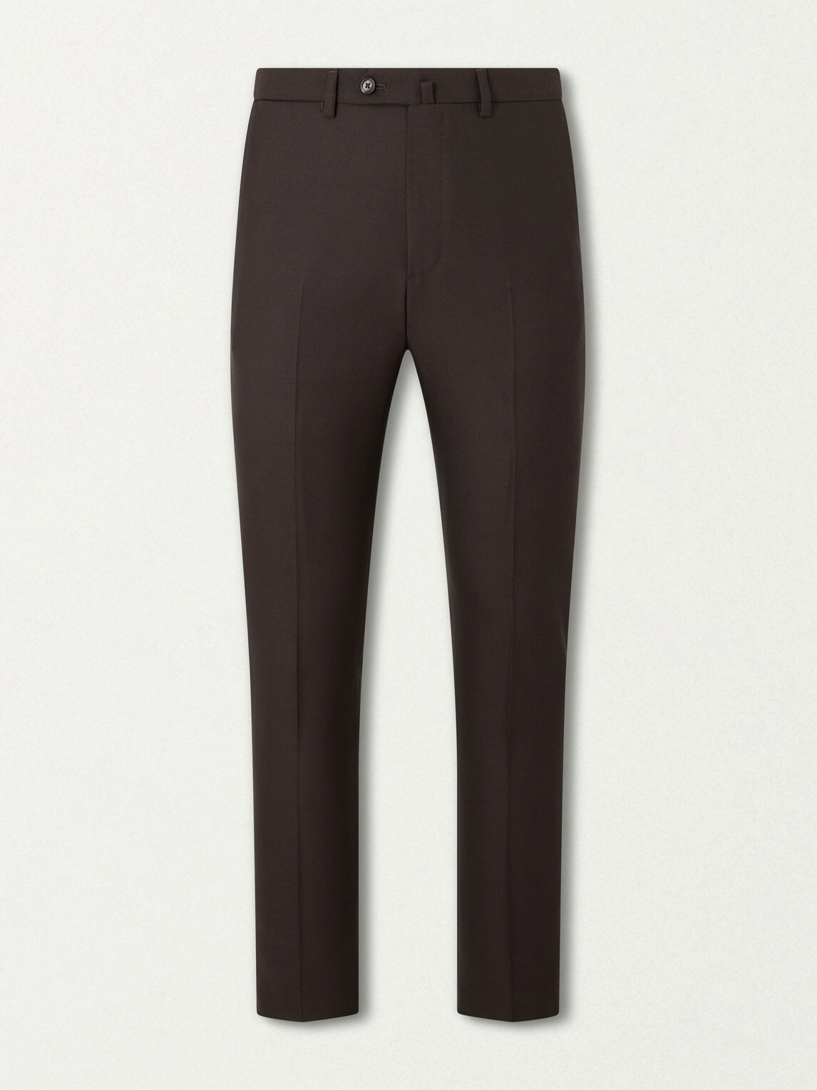 De Petrillo - Tapered Virgin Wool Suit Trousers - Brown