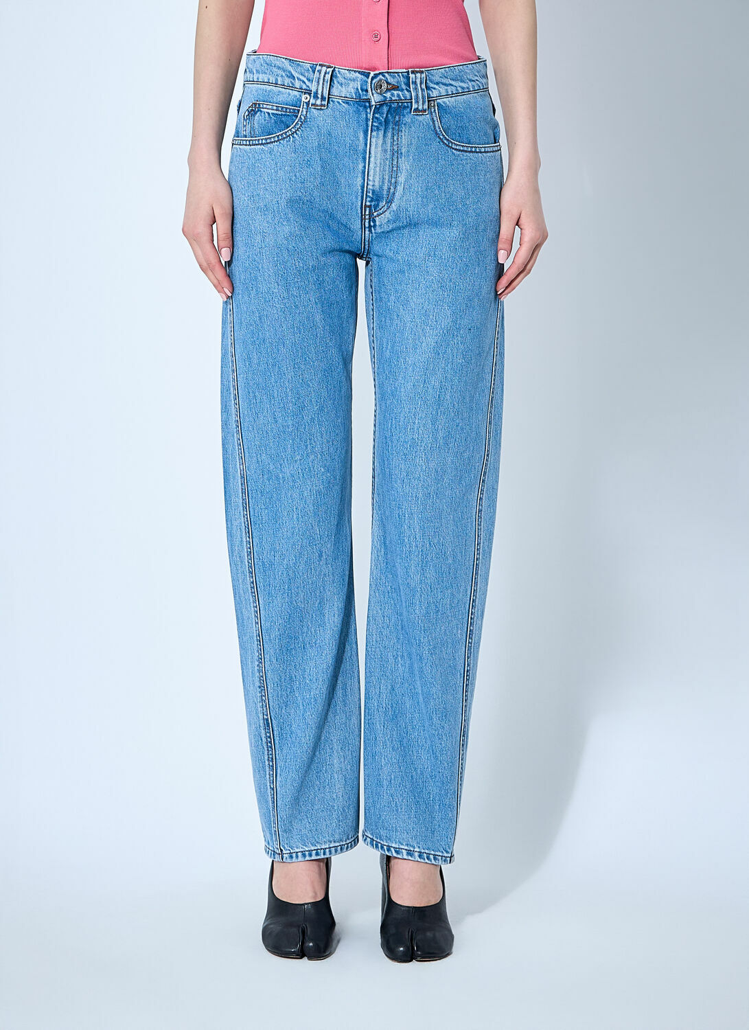 JW Anderson Twisted Denim Jeans