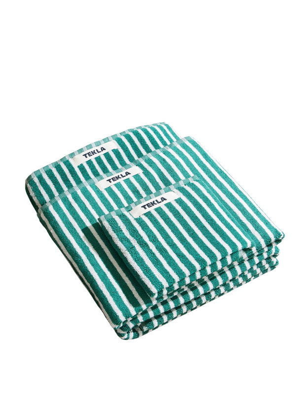 Photo: TEKLA - Striped Organic Cotton Towels