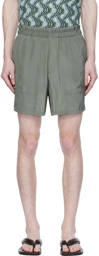 Dries Van Noten Gray Three-Pocket Shorts