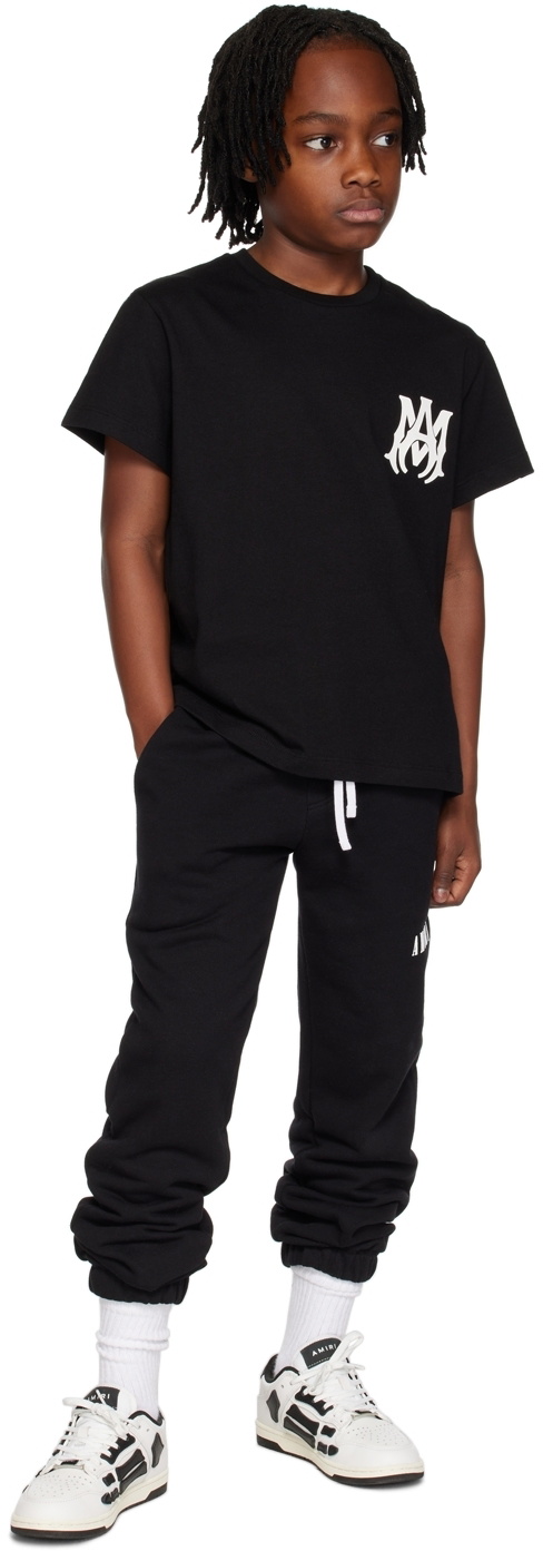 AMIRI Kids Black 'MA' T-Shirt