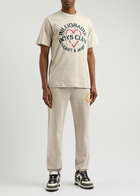 Billionaire Boys Club Helmet Logo-print Cotton Sweatpants Grey