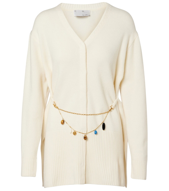Photo: Xu Zhi Belted wool cardigan