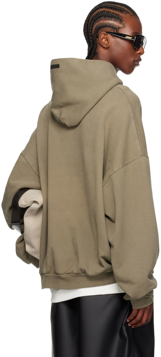 Fear of God ESSENTIALS Khaki Heavyweight Hoodie