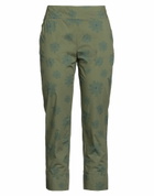Alessia Santi Womens Pants Military in Green