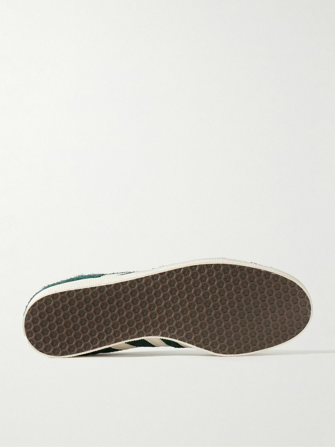 adidas Originals - Gazelle Leather-Trimmed Brushed Faux Suede Sneakers -  Green adidas Originals