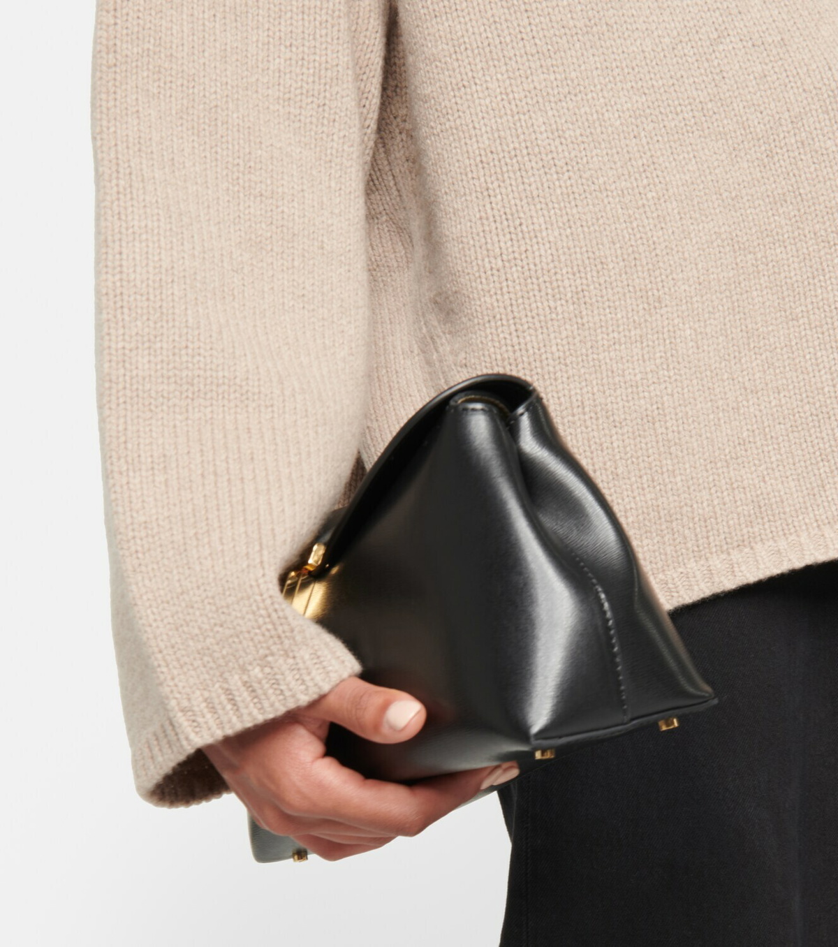 Toteme Wool and cashmere turtleneck sweater