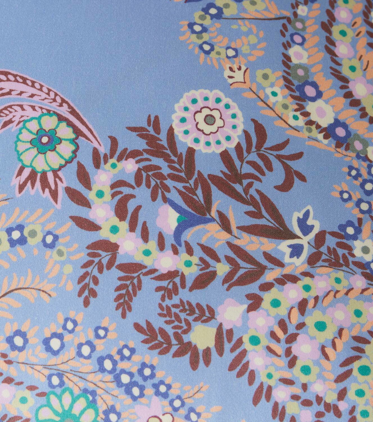 Etro Floral cotton jacquard cushion