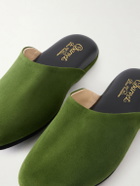 Charvet - Suede Slippers - Green